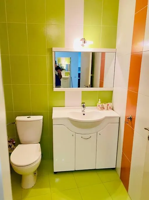 Black & White Style Apartment In A Great Location! Szófia Bulgária
